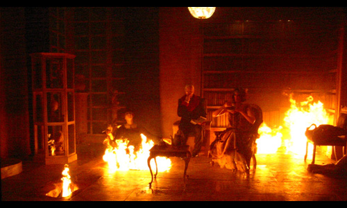 BURNING HOUSE OF WAX SET